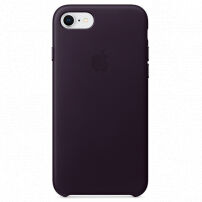 Husă originală din piele, pentru Apple iPhone SE (2020/2022) / 8 / 7 - violet