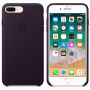 Husă originală din piele, pentru Apple iPhone 8 Plus / 7 Plus - violet