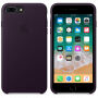 Husă originală din piele, pentru Apple iPhone 8 Plus / 7 Plus - violet