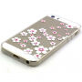 Carcasă cu relief de diamant, pentru Apple iPhone 5 / 5S / SE (2016) - Model floral