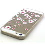 Carcasă cu relief de diamant, pentru Apple iPhone 5 / 5S / SE (2016) - Model floral