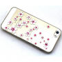 Carcasă cu relief de diamant, pentru Apple iPhone 5 / 5S / SE (2016) - Model floral