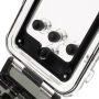 Husă super rezistentă, impermeabilă IPX8, pentru Apple iPhone 5 / 5S / SE (2016) – neagră