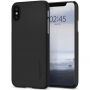 Carcasă ultra subţire rezistentă Spigen, pentru Apple iPhone XS / iPhone X - negru
