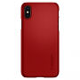 Carcasă ultra subţire rezistentă Spigen, pentru Apple iPhone XS / iPhone X - roşu