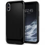 Carcasă premium rezistentă Spigen Neo, pentru Apple iPhone XS / iPhone X - negru lucios
