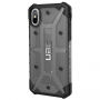Carcasă extrem de rezistentă UAG Plasma, pentru Apple iPhone XS / iPhone X - fumuriu