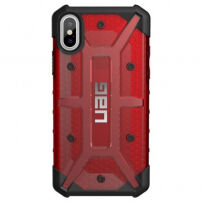 Carcasă extrem de rezistentă UAG Plasma, pentru Apple iPhone XS / iPhone X - roşu