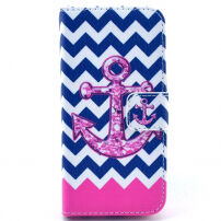 Husă cu clips magnetic, pentru Apple iPhone 5C – Bârne şi ancoră