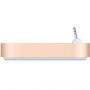 Staţie de andocare originală pentru iPhone, cu conector lightning, - auriu