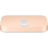 Staţie de andocare originală pentru iPhone, cu conector lightning, - auriu