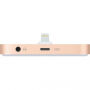 Staţie de andocare originală pentru iPhone, cu conector lightning, - auriu