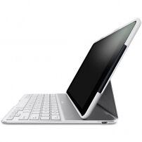 Husă Belkin Ultimate, cu tastatură, pentru iPad 9,7" (2017/2018) / Air - alb