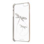 Carcasă X-FITTED pentru Apple iPhone 6 Plus / 6S Plus - aurie, cu libelule şi pietre Swarovski