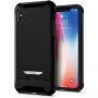 Carcasă de protecţie Spigen Signature, din plastic şi policarbonat, pentru Apple iPhone XS / iPhone X - negru