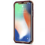 Carcasă de protecţie Spigen Signature, din plastic şi policarbonat, pentru Apple iPhone XS / iPhone X - auriu