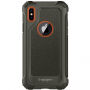 Carcasă de protecţie super rezistentă Spigen Armor, cu colţuri întărite, pentru Apple iPhone XS / iPhone X - verde