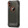 Carcasă de protecţie super rezistentă Spigen Armor, cu colţuri întărite, pentru Apple iPhone XS / iPhone X - verde