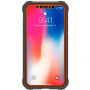 Carcasă de protecţie super rezistentă Spigen Armor, cu colţuri întărite, pentru Apple iPhone XS / iPhone X - verde