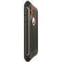 Carcasă de protecţie super rezistentă Spigen Armor, cu colţuri întărite, pentru Apple iPhone XS / iPhone X - verde