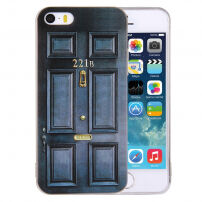 Carcasă pentru iPhone 5 / 5S / SE, cu model de calculator - adresă Sherlock Holmes 221B