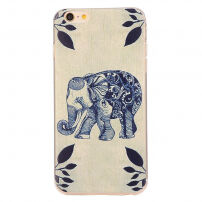 Carcasă de protecţie din plastic, pentru Apple iPhone 6S / 6 – Elefant