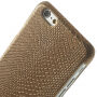 Carcasă cu design piele de șopârlă, pentru Apple iPhone 6 / 6S – maro
