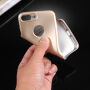 Carcasă din plastic pentru iPhone 8 Plus / 7 Plus cu protecţie 360° - protejează partea din faţă şi cea din spate - auriu