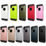 Carcasă de protecţie rezistentă, pentru iPhone XS / iPhone X - textură şlefuită - verde închis