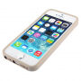 Carcasă cu design original Apple, pentru iPhone 5 / 5S / SE (2016) - bej