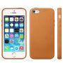 Carcasă cu design original Apple, pentru iPhone 5 / 5S / SE (2016) - maro deschis