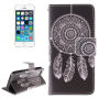 Husă cu stativ integrat şi cu buzunar de acte, pentru Apple iPhone 5 / 5S / SE (2016) – dreamcatcher