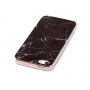 Carcasă de protecţie din plastic, pentru iPhone 5 / 5S / SE (2016) - marmură neagră