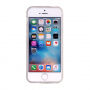 Carcasă de protecţie din plastic, pentru Apple iPhone 5 / 5S / SE (2016) - marmură albastru pal