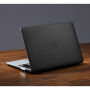 Carcasă mată LENTION, pentru MacBook Air 13" (model A1369 / A1466) - negru