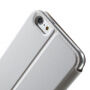Husă din piele, cu deschidere flip, pentru Apple iPhone 6 / 6S – albă