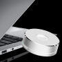 Powerbank, stativ încărcător şi carcasă de protecţie 3 în 1, pentru Apple Watch - argintiu