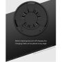 Powerbank, stativ încărcător şi carcasă de protecţie 3în1, pentru Apple Watch - 1 500 mAh - negru