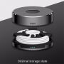 Powerbank, stativ încărcător şi carcasă de protecţie 3în1, pentru Apple Watch - 1 500 mAh - negru