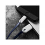 Cablu USB MCDODO, de sincronizare şi încărcare, pentru Apple iPhone - 1m - albastru