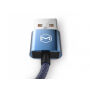 Cablu USB MCDODO, de sincronizare şi încărcare, pentru Apple iPhone - 15cm - denim