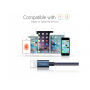 Cablu USB MCDODO, de sincronizare şi încărcare, pentru Apple iPhone - 15cm - denim