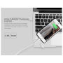 Cablu USB MCDODO, cu conectori lightning / micro USB / USB-C, pentru Apple iPhone - 1m - alb