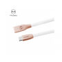 Cablu USB MCDODO, cu conector USB-C, pentru Apple MacBook - 1m - alb-auriu