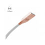 Cablu USB MCDODO, cu conector USB-C, pentru Apple MacBook - 1m - alb-auriu