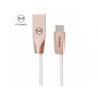 Cablu USB MCDODO, cu conector USB-C, pentru Apple MacBook - 1m - alb-auriu