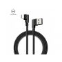 Cablu USB MCDODO, cu conector lightning, pentru Apple iPhone / iPad / iPod - 1,2 m - negru