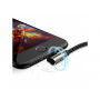 Cablu USB MCDODO, cu conector lightning, pentru Apple iPhone / iPad / iPod - 1,9 m - argintiu