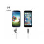 Încărcător auto MCDODO 3 în 1, cu conectori lightning şi două porturi USB, pentru Apple iPhone / iPad / iPod - 1,2 m -alb