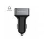 Încărcător auto MCDODO, cu două porturi normale şi un port de încărcare rapidă, (3.4A), pentru Apple iPhone / iPad / iPad - gri
